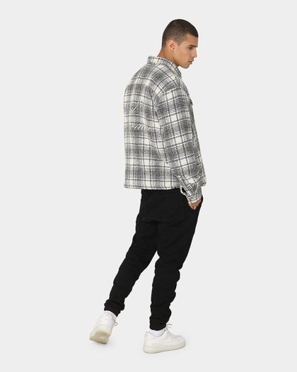 Club Paradise Script Flannel Grey