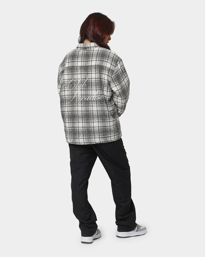 Club Paradise Script Flannel Grey