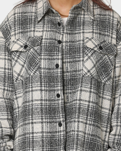 Club Paradise Script Flannel Grey
