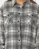 Club Paradise Script Flannel Grey