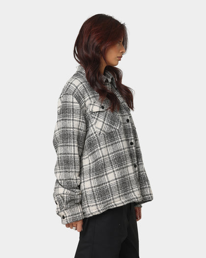 Club Paradise Script Flannel Grey