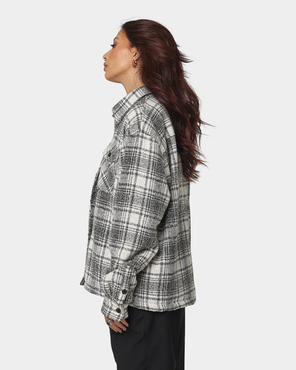 Club Paradise Script Flannel Grey
