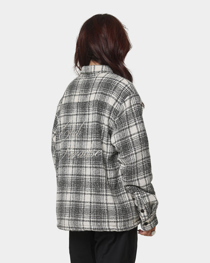 Club Paradise Script Flannel Grey
