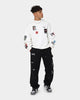 Loiter Patchwork Crewneck Off White