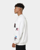 Loiter Patchwork Crewneck Off White