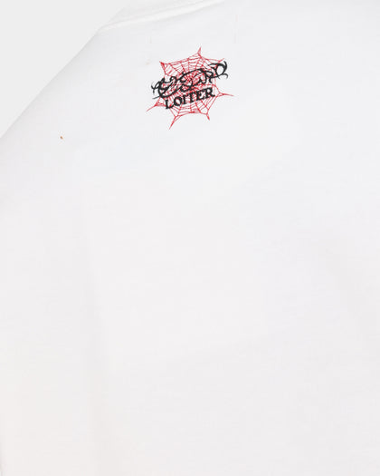 Loiter Patchwork Crewneck Off White