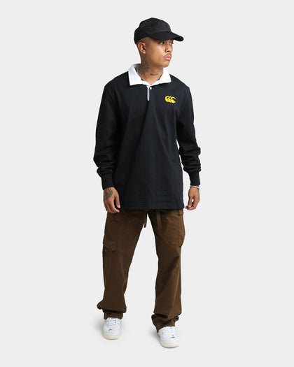Canterbury Classic #8 Long Sleeve Rugby Jersey Black