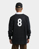 Canterbury Classic #8 Long Sleeve Rugby Jersey Black