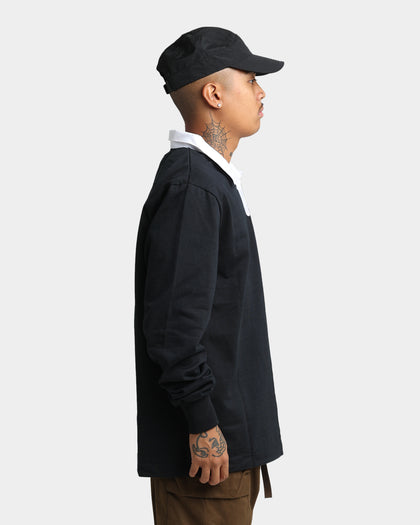 Canterbury Classic #8 Long Sleeve Rugby Jersey Black