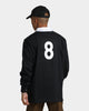 Canterbury Classic #8 Long Sleeve Rugby Jersey Black