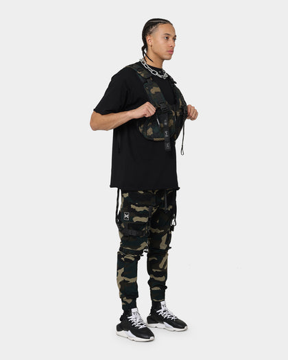 DXXMLIFE L-3 A Chain$aw Utility Vest Woodland Camo