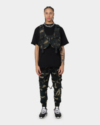 DXXMLIFE L-3 A Chain$aw Utility Vest Woodland Camo
