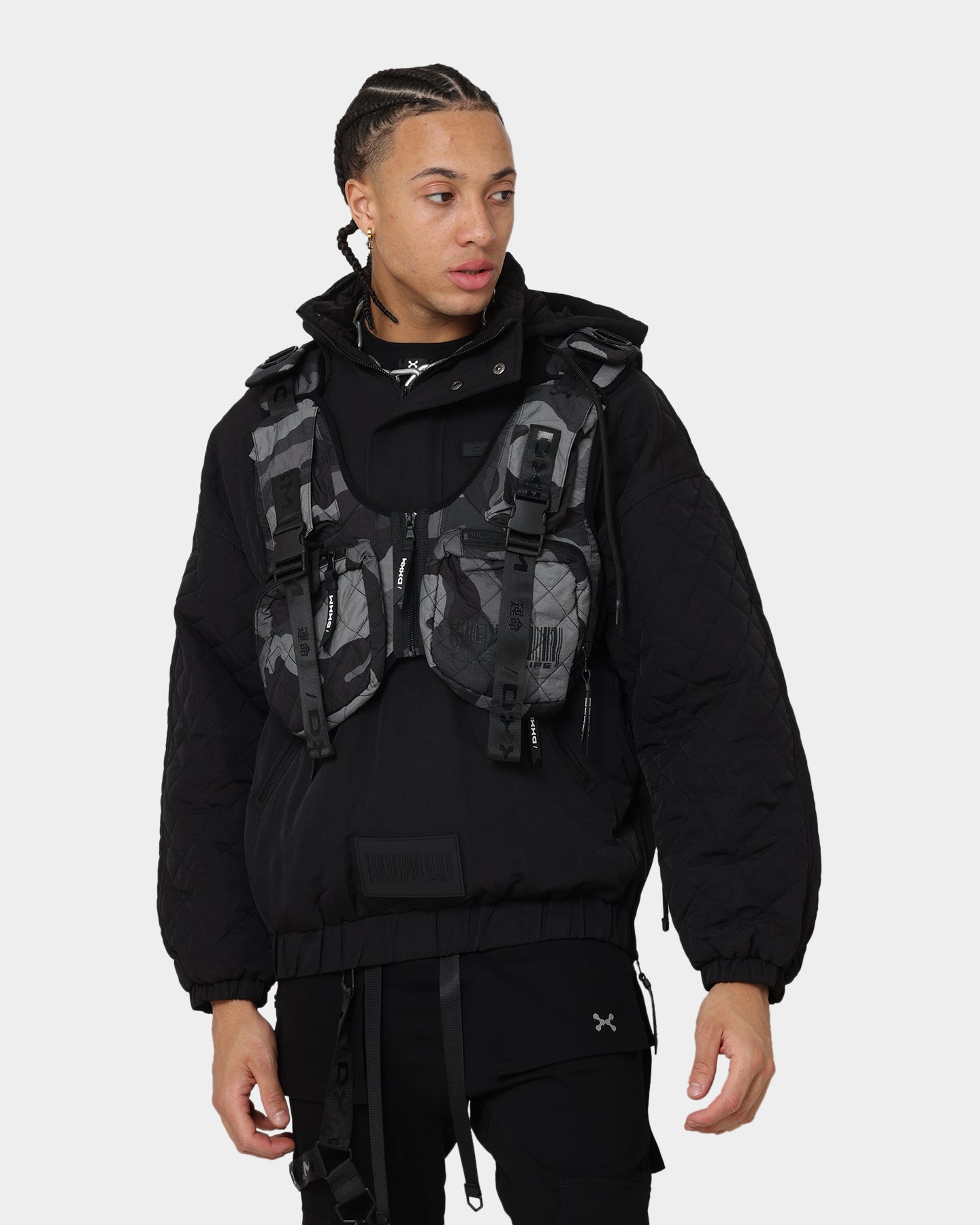 DXXMLIFE L-3 A Chain$aw Utility Vest Grey Camo | Culture