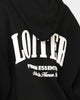 Loiter Premium Hoodie Black