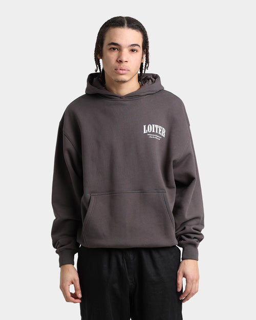 Loiter Premium Hoodie Charcoal