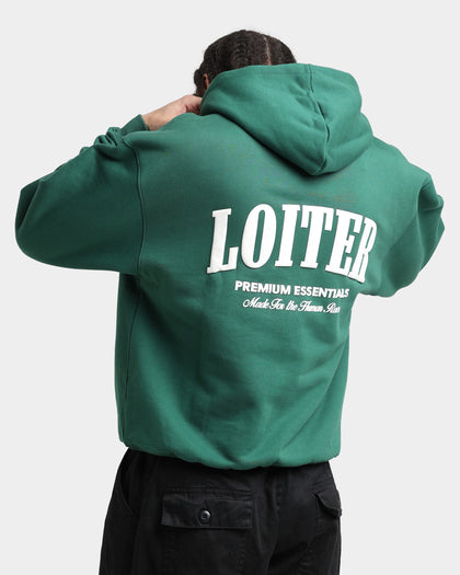 Loiter Premium Hoodie Green