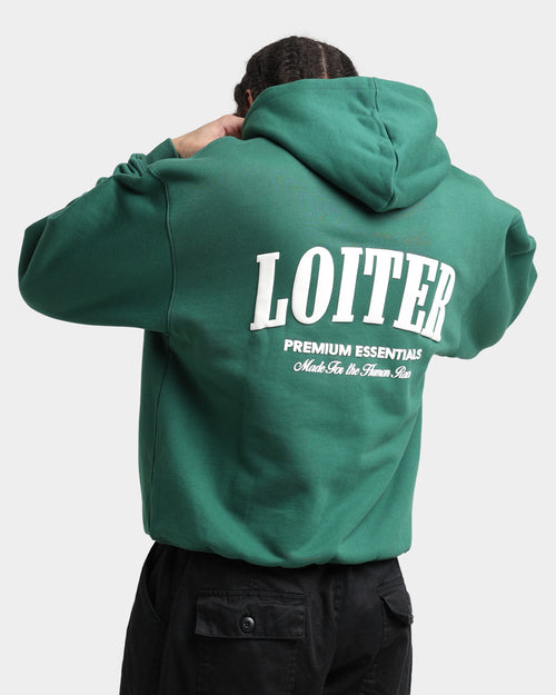 Loiter Premium Hoodie Green