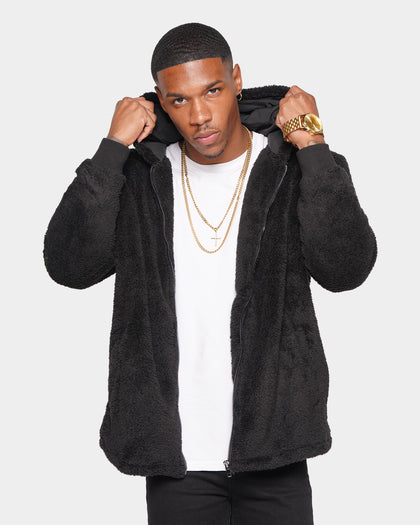 XXIII Ellis Shaggy Jacket Black
