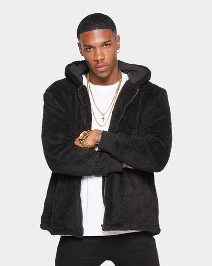 XXIII Ellis Shaggy Jacket Black