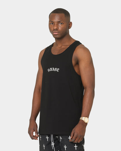 Saint Morta Day Of The Dead Singlet Black/White
