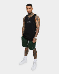 Saint Morta Day Of The Dead Singlet Black/White