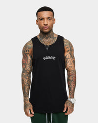 Saint Morta Day Of The Dead Singlet Black/White