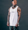 Saint Morta Day Of The Dead Singlet White/Black