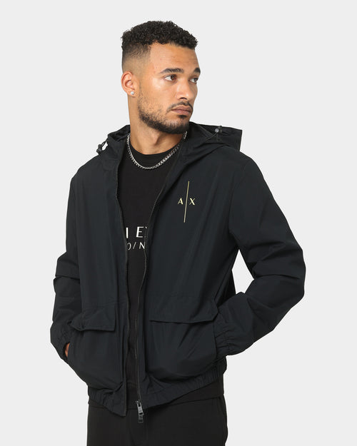 Armani Exchange Blouson Hoodie Black