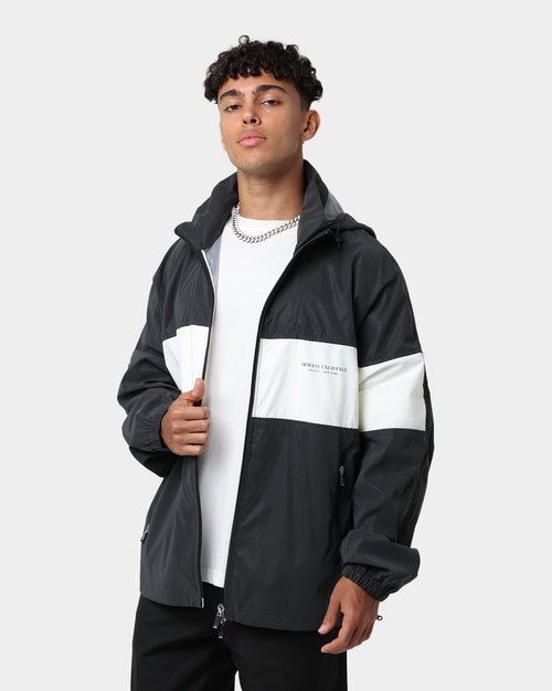 Armani Exchange Blouson Windbreaker Black/White