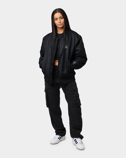 Armani Exchange Blouson Bomber Jacket Black