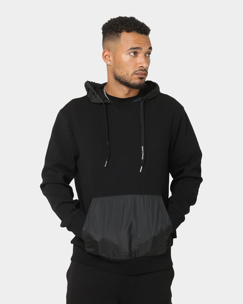 Armani Exchange Felpa Hoodie Black