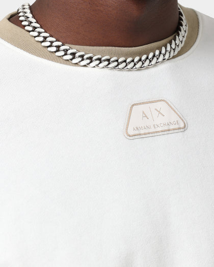 Armani Exchange Felpa Crewneck Cannoli/Tree House