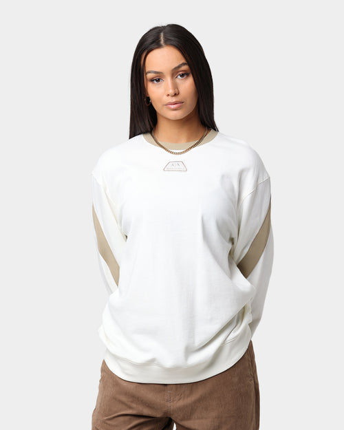 Armani Exchange Felpa Crewneck Cannoli/Tree House