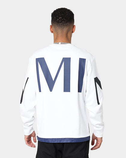 Armani Exchange Felpa Crewneck Off White