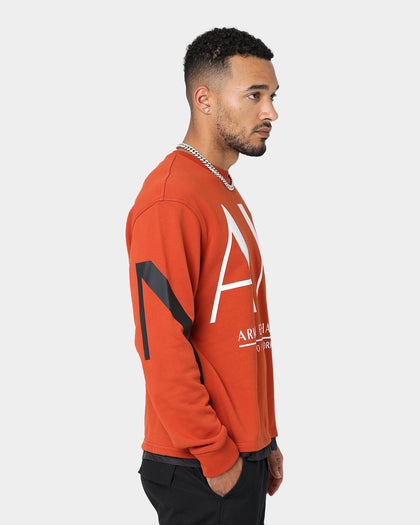Armani Exchange Felpa Crewneck Rooibos Tea
