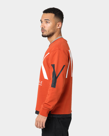 Armani Exchange Felpa Crewneck Rooibos Tea