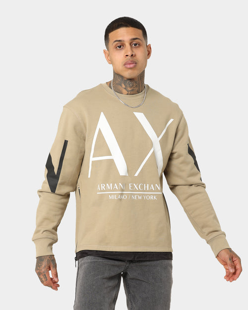 Armani Exchange Felpa Crewneck Tree House