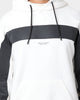 Armani Exchange Felpa Hoodie Off White/Reflective