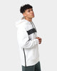 Armani Exchange Felpa Hoodie Off White/Reflective