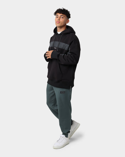 Armani Exchange Felpa Hoodie Black/Reflective