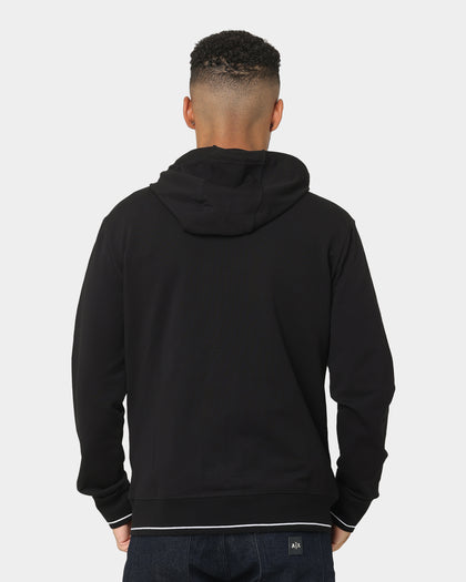 Armani Exchange Felpa Hoodie Black