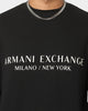 Armani Exchange Felpa Crewneck Black