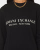 Armani Exchange Felpa Crewneck Black