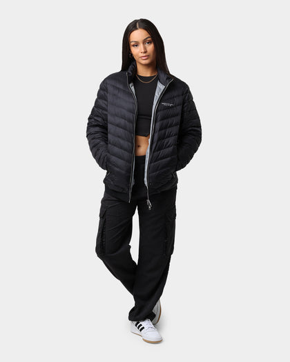 Armani Exchange Giacca Piumino Padded Down Jacket Black/Melange Grey