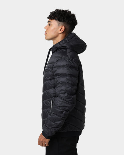 Armani Exchange Giacca Piumino Puffer Jacket Black/Melange Grey