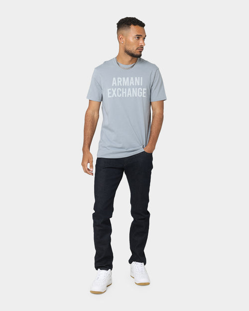 Armani Exchange Holographic Logo T-Shirt Tradewinds