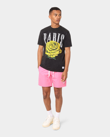 Carre Rose Vintage T-Shirt Black Wash