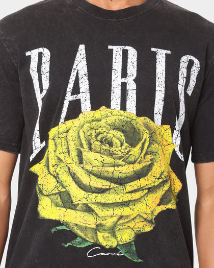 Carre Rose Vintage T-Shirt Black Wash