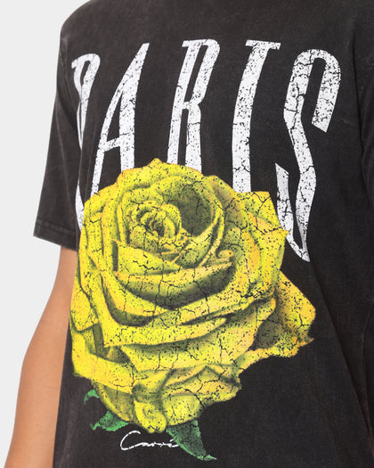 Carre Rose Vintage T-Shirt Black Wash