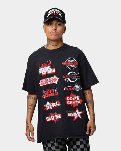 Goat Crew Bred Vintage T-Shirt Black Wash